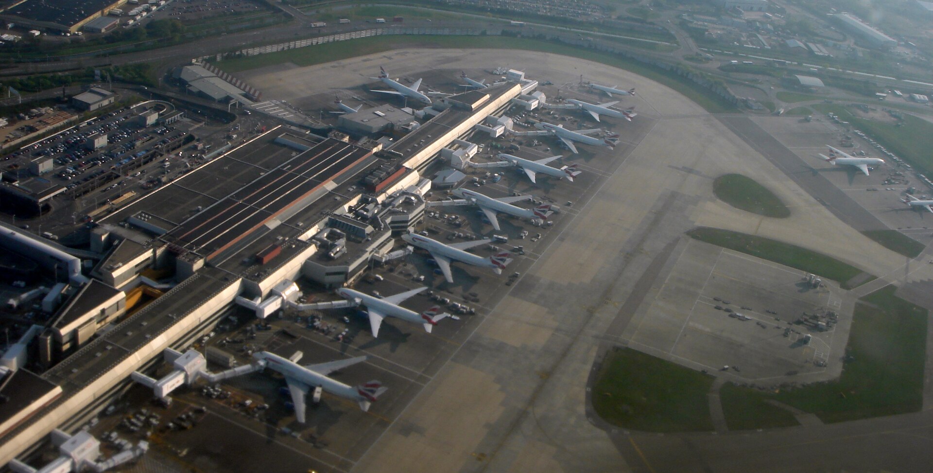 London Heathrow — real photograph