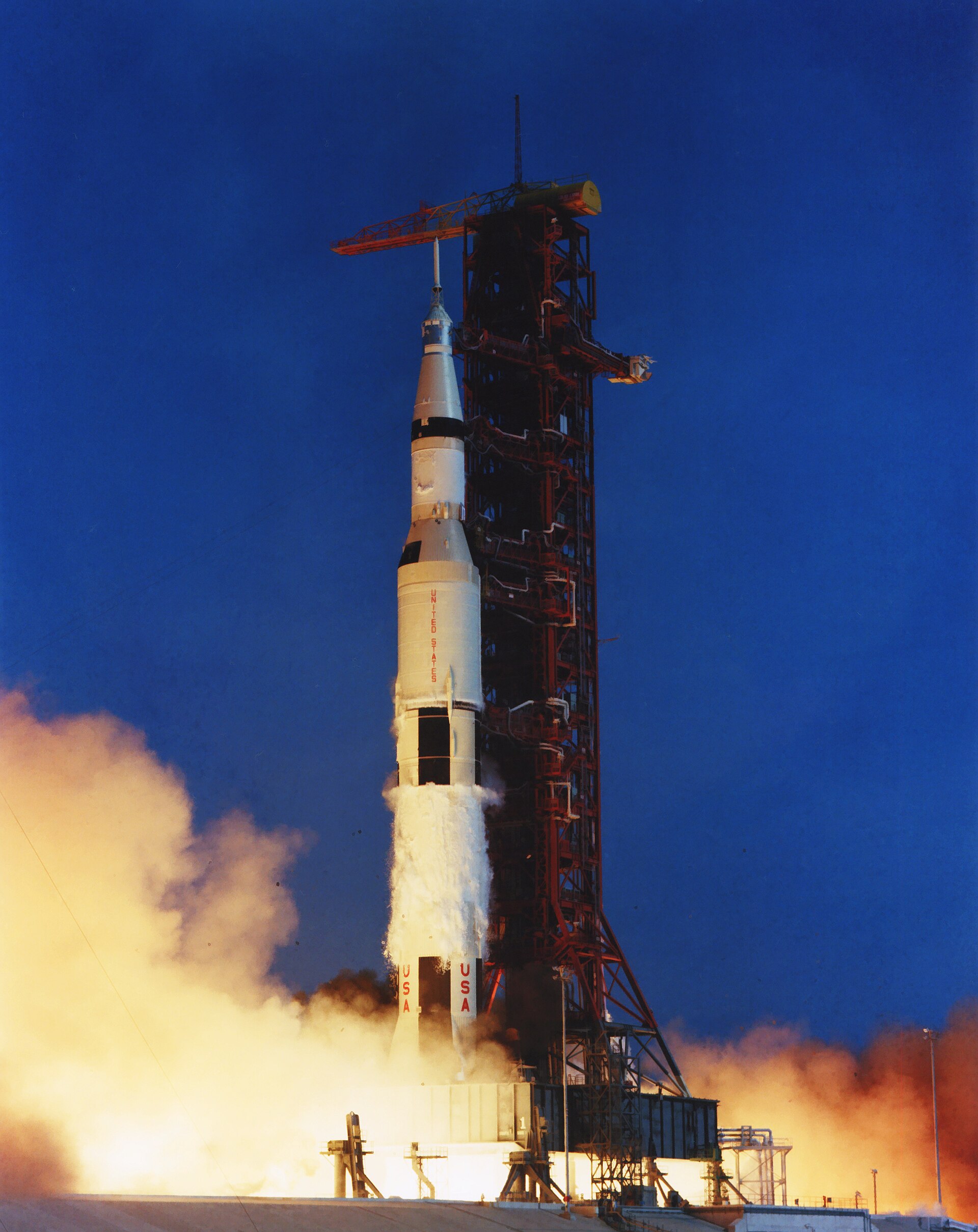 Apollo 11 — real photograph
